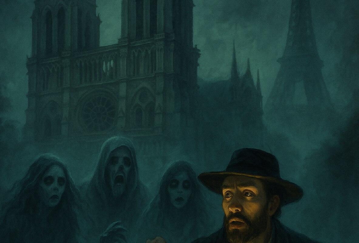 Ghost tour op schoolreis Parijs in de avond.jpg