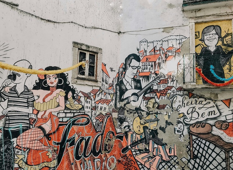 Schoolreis naar Lissabon - Streetart