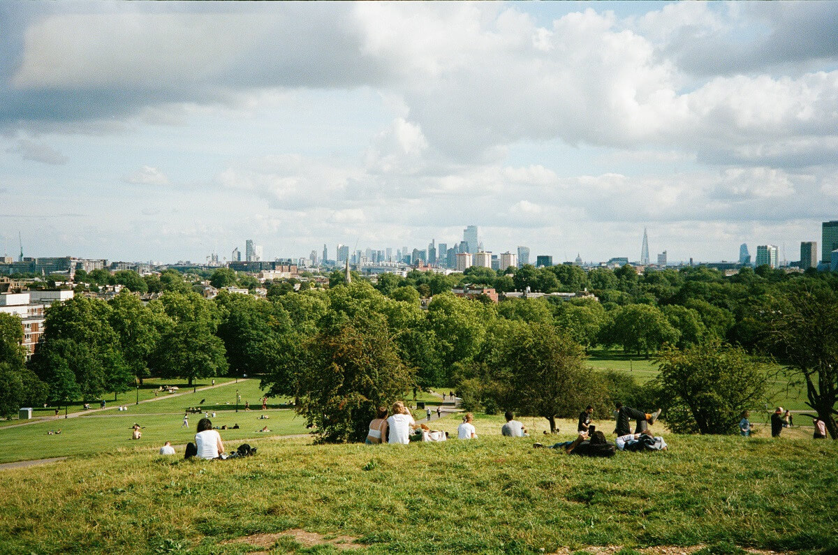 Gratis uitzichtpunt Primrose Hill | Schoolreis Londen